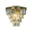 Anaruth Mid-Century Modern Crystal Flush Mount Ceiling Light for Bedroom-1339709093