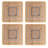 BergHOFF Bamboo 10Pc Patterned Utensil and Trivet Set