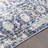 Ingrid Machine Woven Oriental Navy Area Rug-504850439