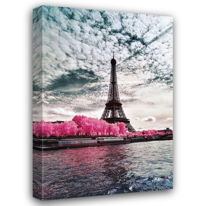 «Red Barrel Studio® Gee», art sur toile tendue par Tonee Gallery: IR on Lady, Paris, photographie infrarouge