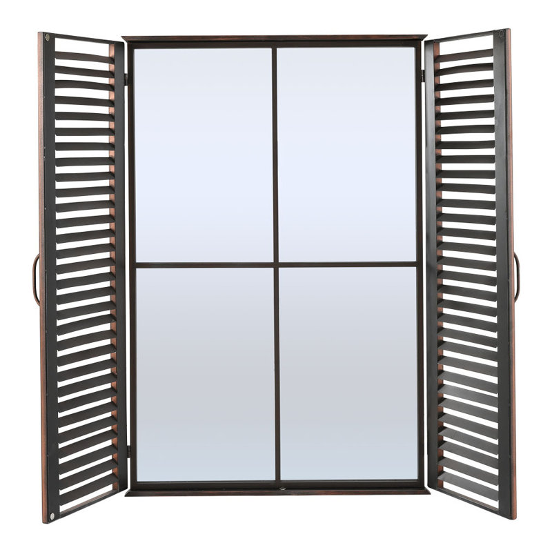 Shikhare Iron Rectangle Wall Mirror
