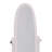 59.25" Tall Standing Wooden Floor Mirror With White Finish, Oval Shape-905626142
