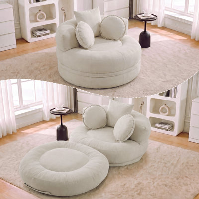 42" Low-Profile Floor Hugge Compression Chair