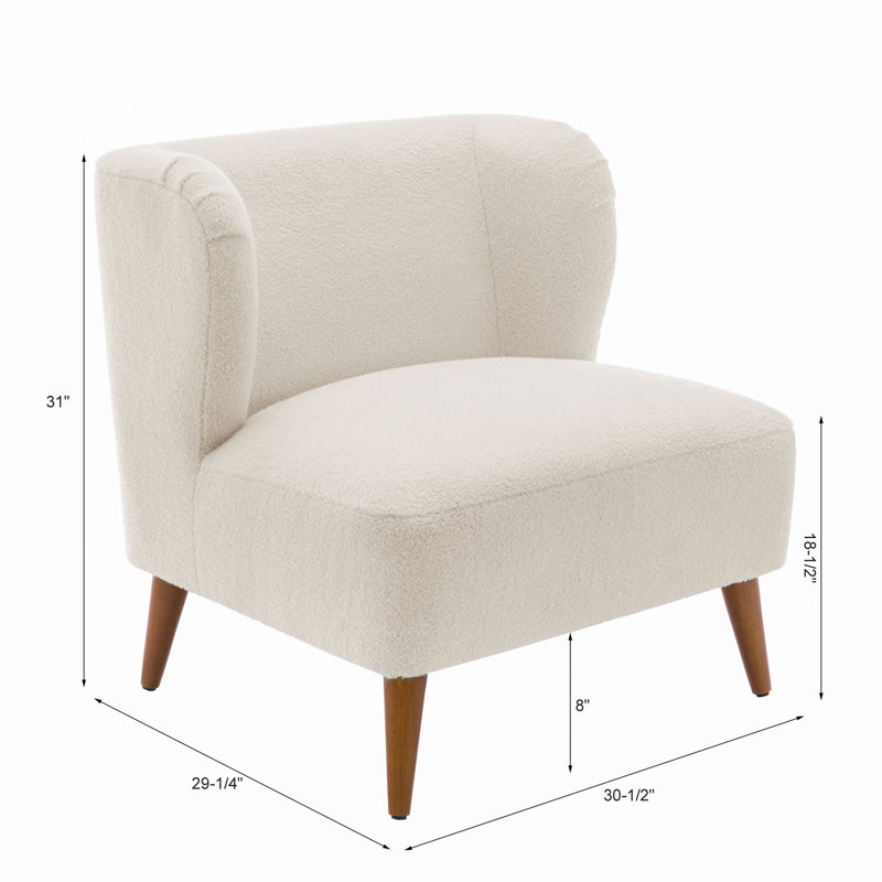 Fauteuil d'appoint Veda Boucle
