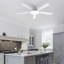 Ventilateurs de plafond encastrés de 52 pouces avec lumières DEL Wrought Studio ™-2137188554