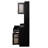 71" H Black Kitchen Pantry Cabinet