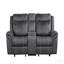 Causeuse en microfibre Power Motion