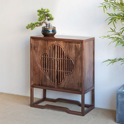 Armoire de véranda moderne en bois massif