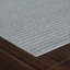Tapis intérieur rayé gris / beige 8 pi x 10 pi (7 pi 10 po x 10 pi) Solena de Branch Branch, tapis contemporain, à poils courts et résistant aux taches-706484429