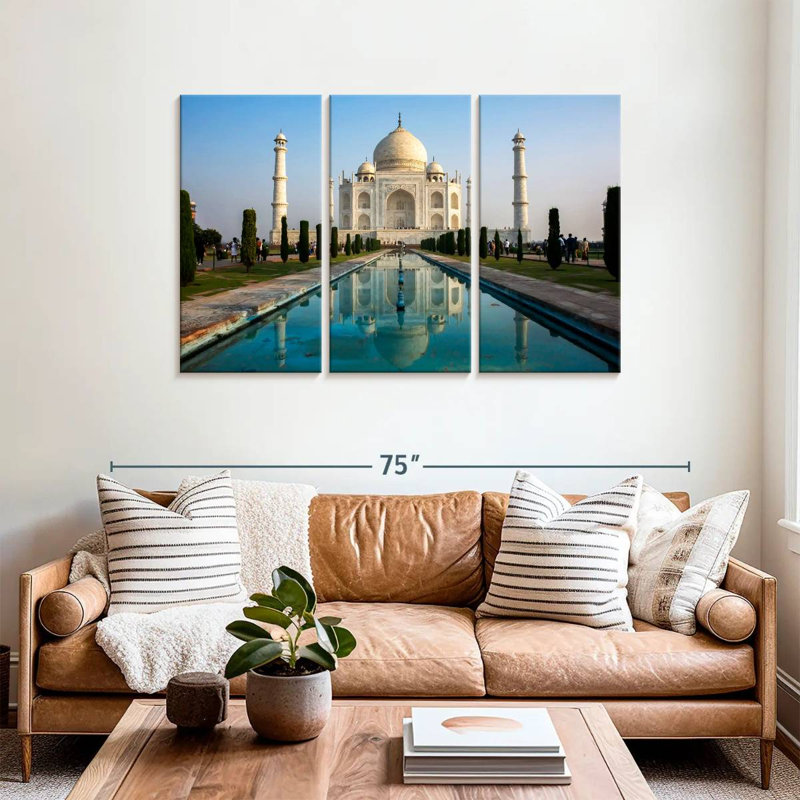 Réflexion de piscine Adella Taj Mahal, H 36 po x l 57 po
