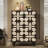 Modern Art Solid Wood Accent Chest