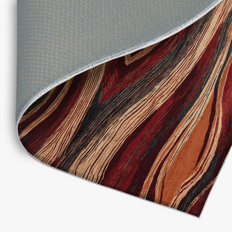 Tapis d'intérieur et d'extérieur brun Nature, Rectangle 4pi x 6 pi
