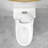 Sarlai 1.6 Gallons GPF Elongated Comfort Height Floor Mounted One-Piece Toilet (Seat Included)