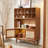 Simple Rattan Woven Tea Set Display Cabinet