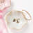 Leaf-Shaped Ceramic Jewelry Tray, Key Holder And Trinket Dish For Nightstand, Entryway, Or Room Decor