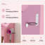 Miroir de salle de bain à 3 DEL avec tabouret, coiffeuse pour chambre à coucher, 2 tiroirs, 5 armoires de rangement (4 ouvertes et 1 cachée), éclairage réglable-129911245