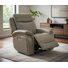 Grayson Zero Gravity Leather Reclining Cobblestone Group