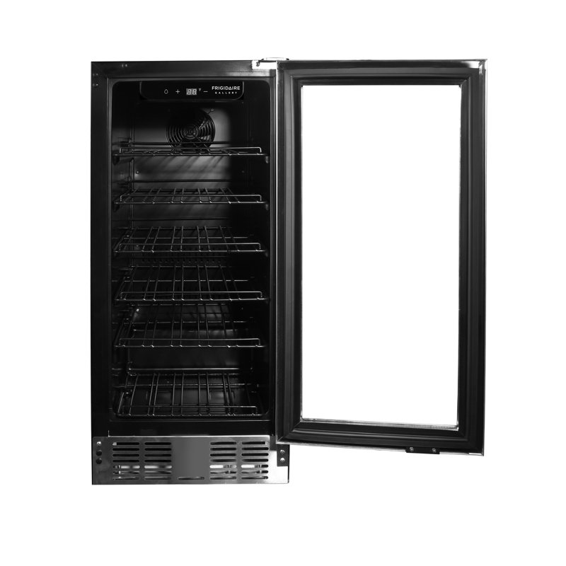 Réfrigérateur encastré Frigidaire Gallery de 15 po de largeur, capacité de 3,0 pieds cubes, sans givre, porte en verre réversible