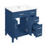 Meuble-lavabo avec lavabo, 2 portes à fermeture douce et tiroir profond-129598988