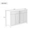 Buffet 55,1 po avec 4 portes Ariess-78306085