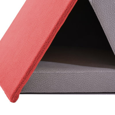 Orthopedic Microfibre Tent Pet Bed