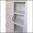 27'' Accent Tall Tower White Storage Cabinet - Rustic Wood Sideboard Pantry Cabinet - Versatile Buffet Cabinet With Storage For Home Decor And Organization Chic Cabinet With Two Doors And Two Drawers