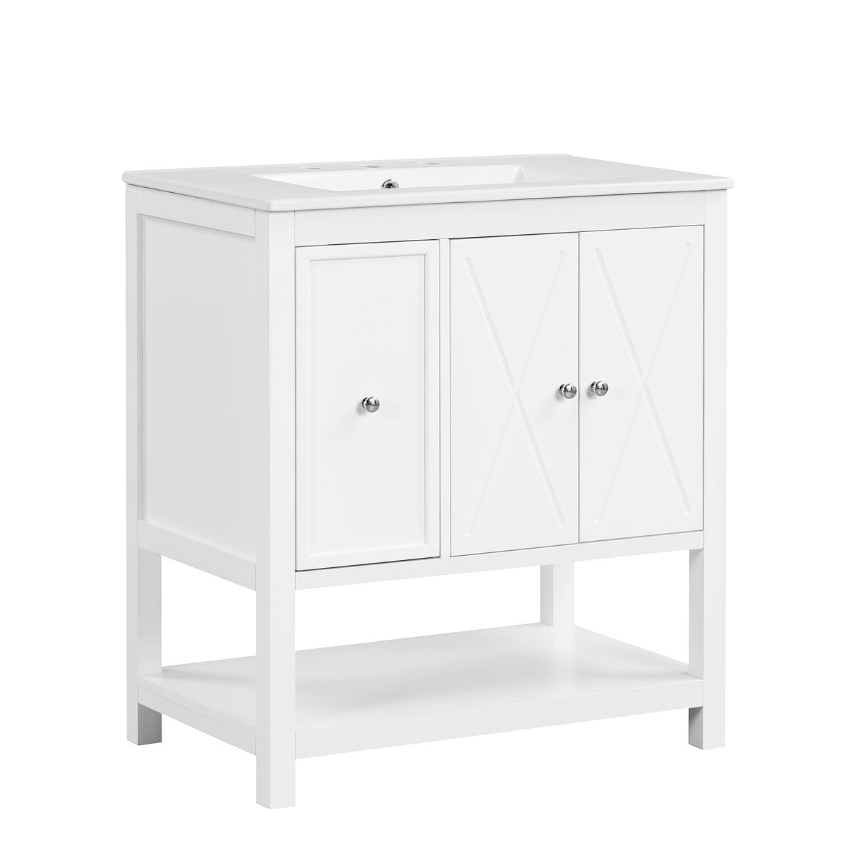 Breakwater Bay Bathroom Vanity With Sink Top Bathroom Vanity Cabinet ...