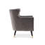 Ghita Quilted Accent Velvet Wingback Chair-117245697