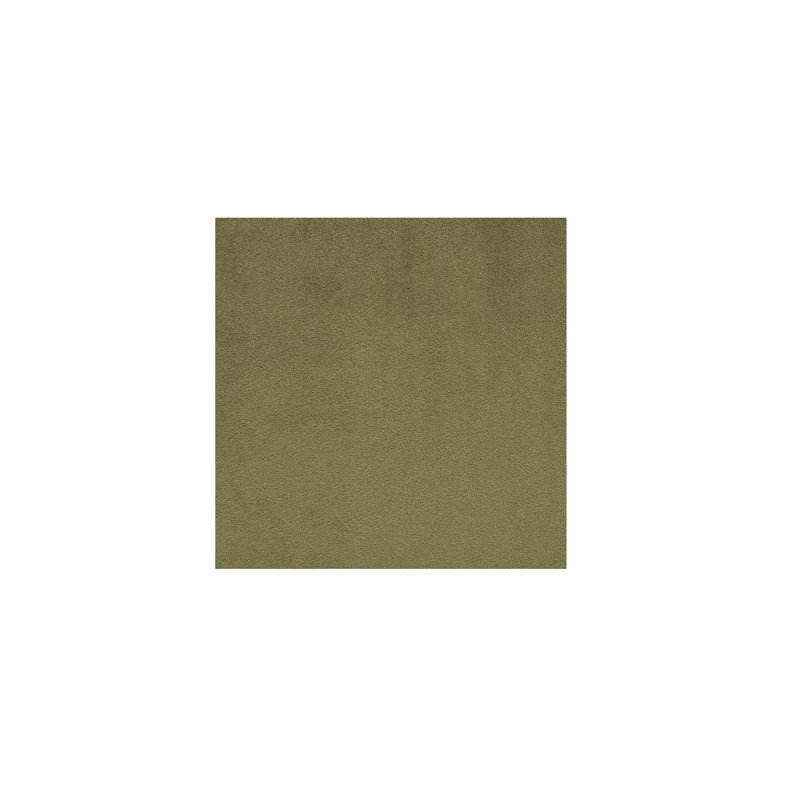 Tabouret rembourré Cathline, Polyester vert, Tabouret de comptoir (siège d'une hauteur de 26,4