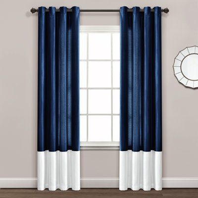 Semi Sheer Curtain Pair