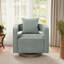 Fauteuil demi-tonneau moderne pivotant avec dossier ouvert-652721205