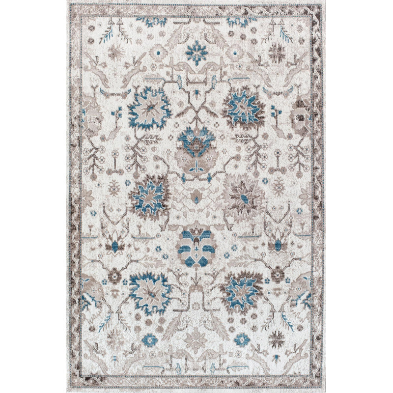 Freya Vintage Honeysuckle Area Rug, Rectangle 2'6" x 4'