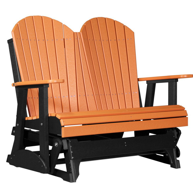 Neerings Outdoor Glider, Orange/Black