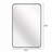 22x30 Inch Metal Framed Rectangular Bathrrom Mirror for Wall-1243876726-1243876727