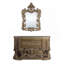 Miroir Constantine brun et doré (miroir seulement)