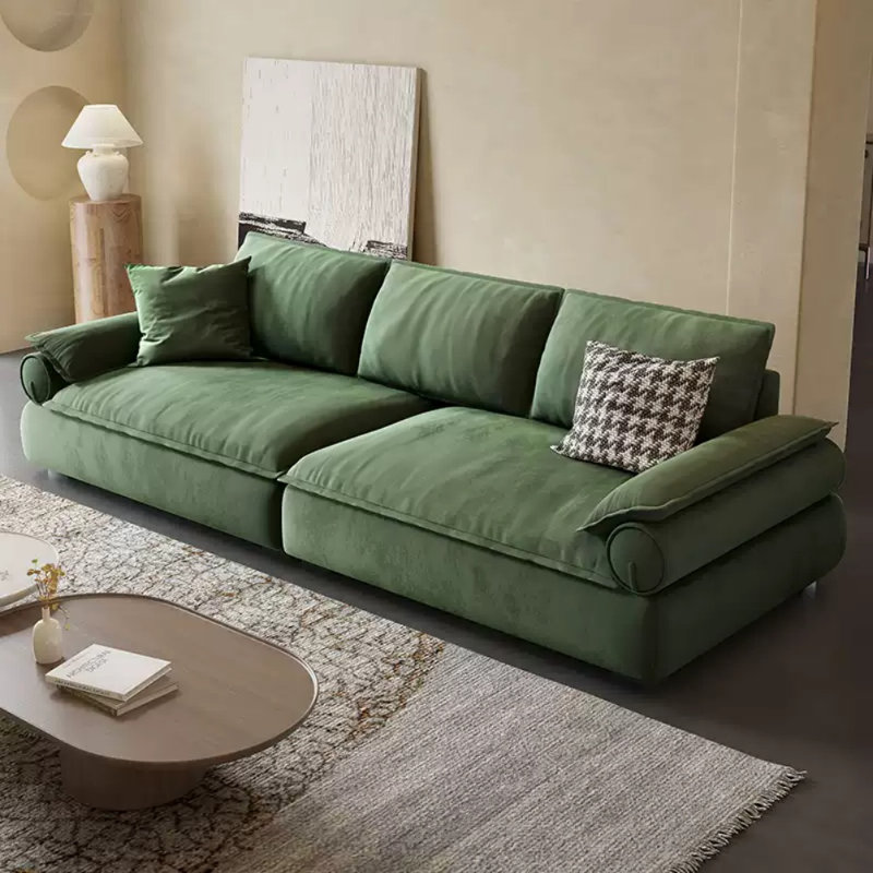 Retro Creative Sofa, Green