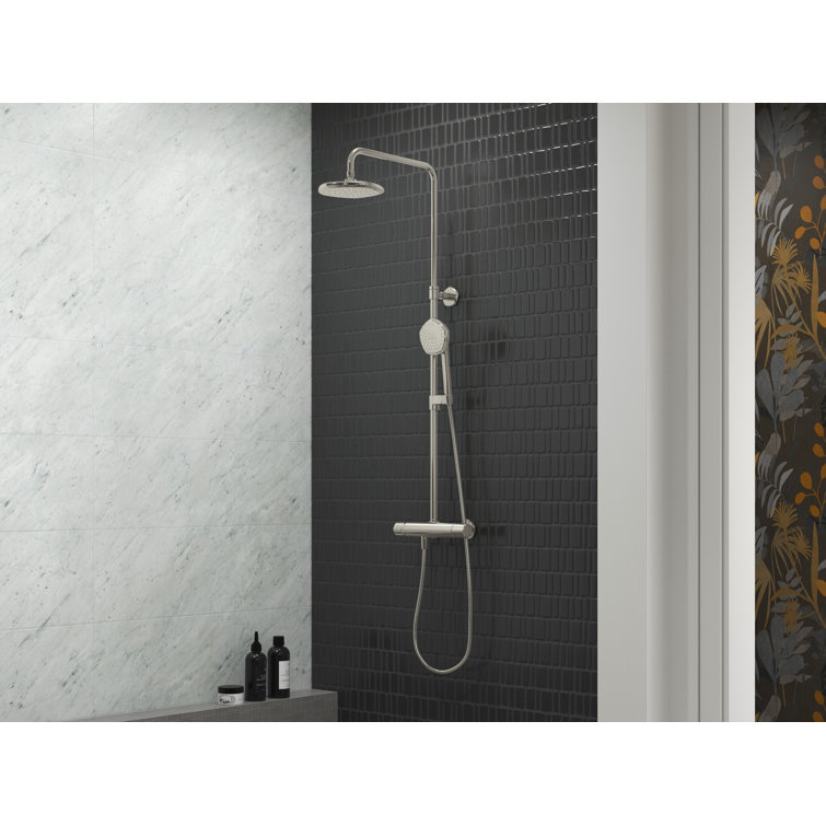 Occasion Two-Way Exposed Thermostatic Valve And Shower Column Kit