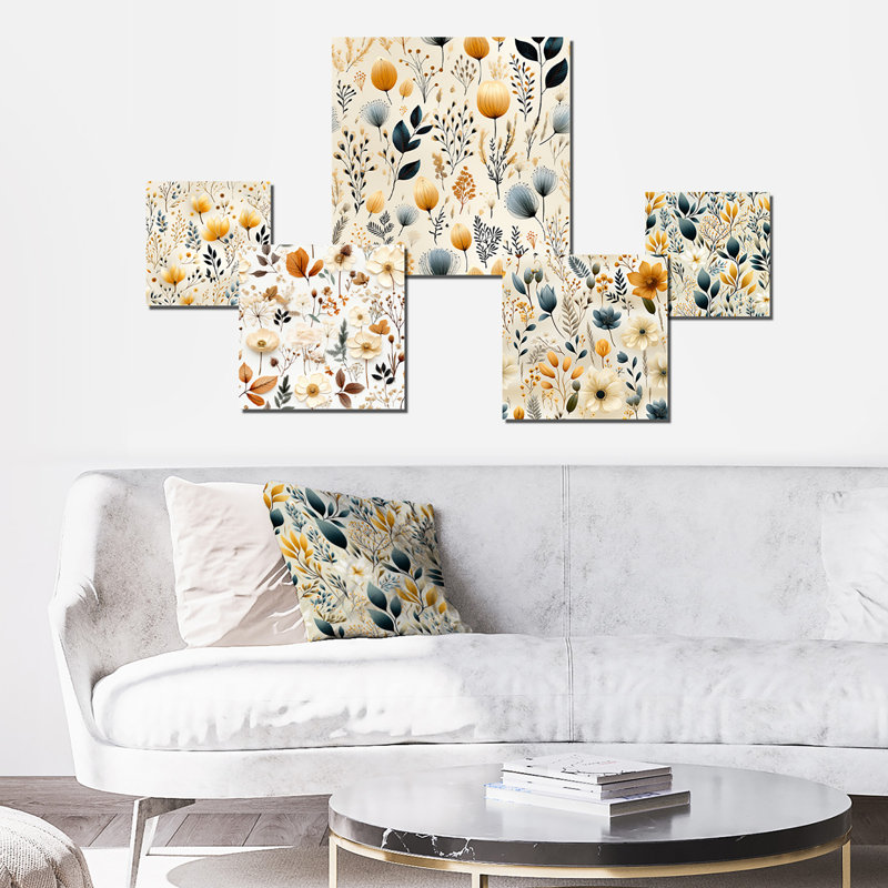 Watley - ensemble de 5 plantes murales