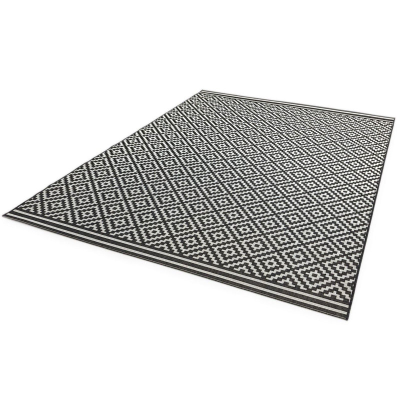 Lisinski Geometric Indoor / Outdoor Area Rug, Rectangle 80 x 150cm