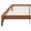 Base de lit plateforme en bois avec support en lattes de bois-1936933441