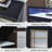 72.8" W Modern Media Console with Electric Fireplace | TV Stand for Up to 75" TVs | Storage Sideboard Cabinet-1934171115