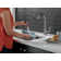 Emmeline Pull Down Touch Clean Button Spray Single Handle Kitchen Faucet with Accessories