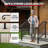 Wrought Iron Handrail For Outdoor Steps, Adjustable Height Rail Fits 2 To 3 Steps, Matte Black Powder Coated Stair Railing For Porch Entryway
