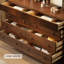 Buffet de rangement français en bois massif