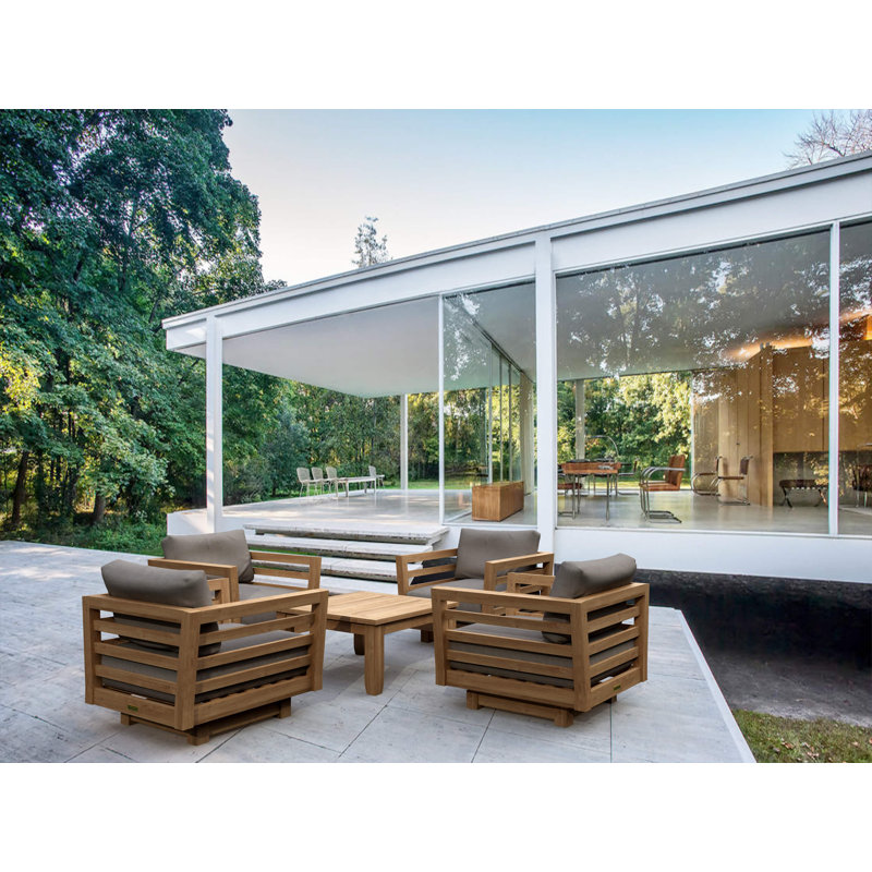 Cordoba Deep Seating 5-Piece Swivel Set
