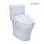 Toilette allongée une pièce au sol Aquia® IV 1,28 GPF