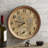 14” Wine Time Poly Resin Clock & Thermometer W/Bonus Corkscrew