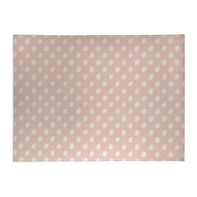 Grunge Dot Decorative Lightweight Office Mat