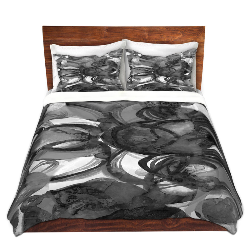 Abstract Duvet Cover, 1 Queen Duvet Cover + 2 Standard Shams