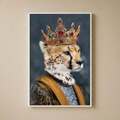 Cheetah King par CAD Designs - Impression sur toile